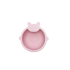 Silikoninis prilimpantis dubenėlis Lilteddy, rožinis kaina ir informacija | Kūdikių indai, indeliai pienui ir įrankiai | pigu.lt
