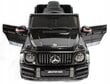 Vienvietis vaikiškas elektromobilis PlayHouse Mercedes Benz G63 AMG, juodas цена и информация | Elektromobiliai vaikams | pigu.lt