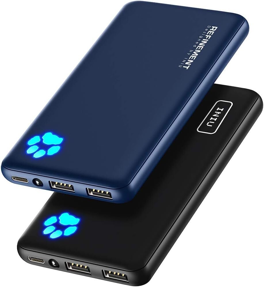 Iniu Refinement, 10000 mAh, 2 vnt. kaina ir informacija | Atsarginiai maitinimo šaltiniai (power bank) | pigu.lt