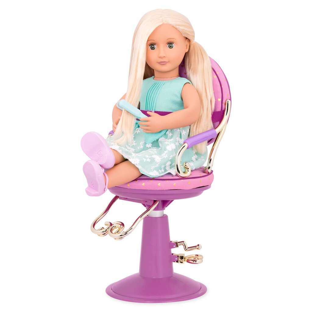 Žaislinė grožio salono kėdė Our Generation kaina ir informacija | Žaislai mergaitėms | pigu.lt