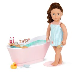 OUR GENERATION игровой набор ванна для куклы цена и информация | Игрушки для девочек | pigu.lt