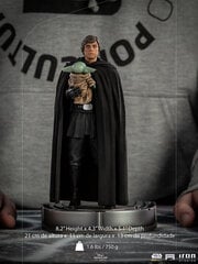 Figūrėlė Iron Studios The Mandalorian Luke Skywalker and Grogu, 21 cm kaina ir informacija | Žaislai berniukams | pigu.lt