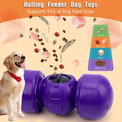 Interaktyvus žaislas šunims Jaomon, violetinis kaina ir informacija | Žaislai šunims | pigu.lt
