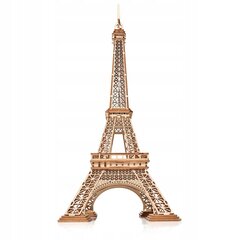 3D medinis konstruktorius Eifelio bokštas, 122 d. kaina ir informacija | Konstruktoriai ir kaladėlės | pigu.lt