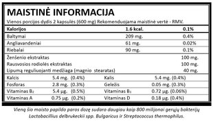 Maisto papildas ProLact Sport+, 60 kaps. kaina ir informacija | Vitaminai, maisto papildai, preparatai gerai savijautai | pigu.lt