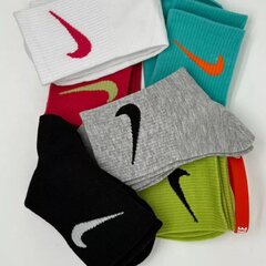 Nike набор спортивных носков унисекс, 6 пар цена и информация | Мужские носки | pigu.lt