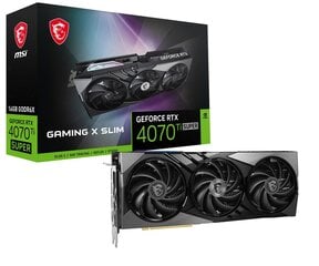 MSI GeForce RTX 4070 Ti Super Gaming X Slim kaina ir informacija | Vaizdo plokštės (GPU) | pigu.lt