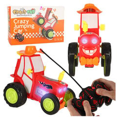 Nuotoliniu būdo valdomas traktorius Crazy Car kaina ir informacija | Žaislai berniukams | pigu.lt
