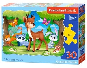 Dėlionė Castorland Miško gyvūnai, 30 d. kaina ir informacija | Dėlionės (puzzle) | pigu.lt