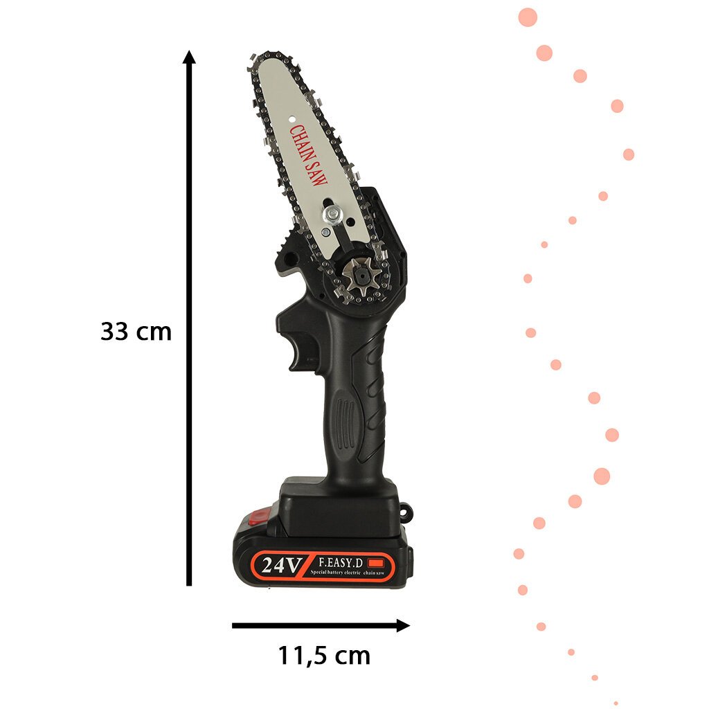 Mini grandininis pjūklas ir usb pjūklas dėkle цена и информация | Mechaniniai įrankiai | pigu.lt