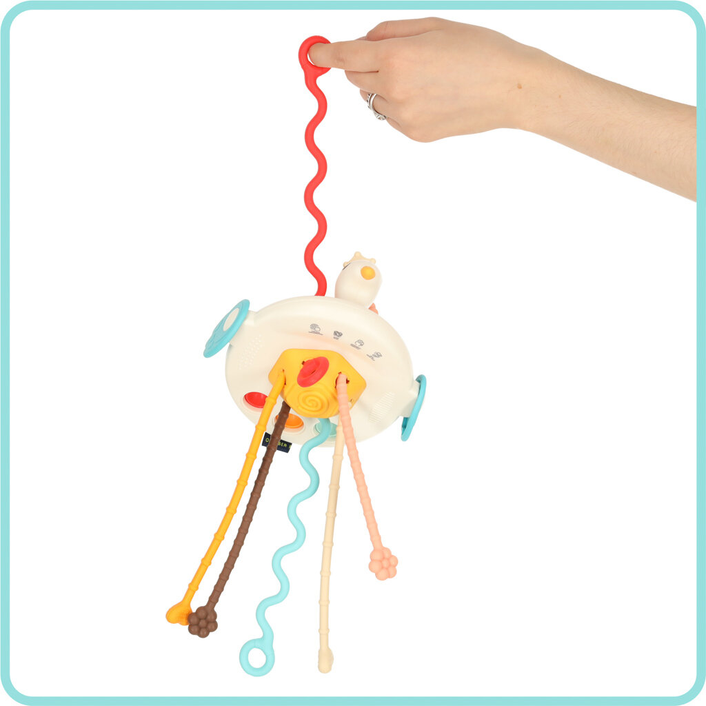 Sensorinis žaislas kūdikiams gulbė IKONKX4310 цена и информация | Žaislai kūdikiams | pigu.lt