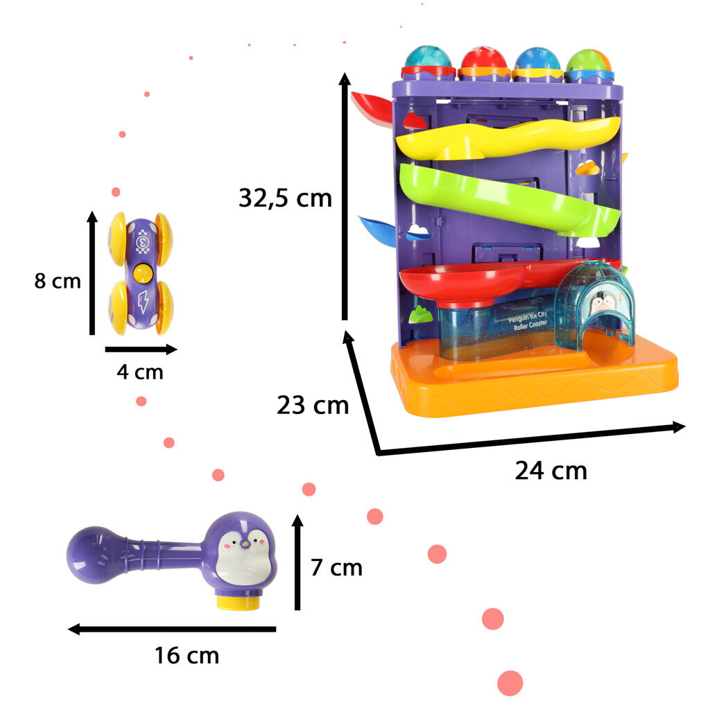 Interaktyvus kamuoliukų takelis Five Star Toys kaina ir informacija | Žaislai kūdikiams | pigu.lt