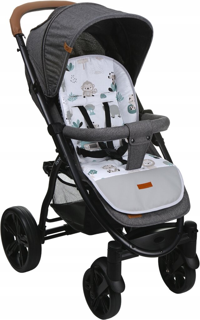 Vaikiško vežimėlio dvipusis įdėklas Babymam kaina ir informacija | Vežimėlių priedai | pigu.lt