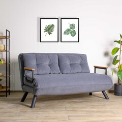 Sofa Sando, pilka цена и информация | Диваны | pigu.lt