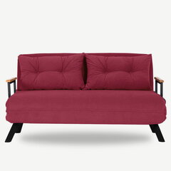 2 vietų sofa-lova Sando 2-Seater - Maroon цена и информация | Диваны | pigu.lt