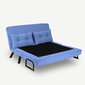 Sofa Sando, mėlyna kaina ir informacija | Sofos | pigu.lt