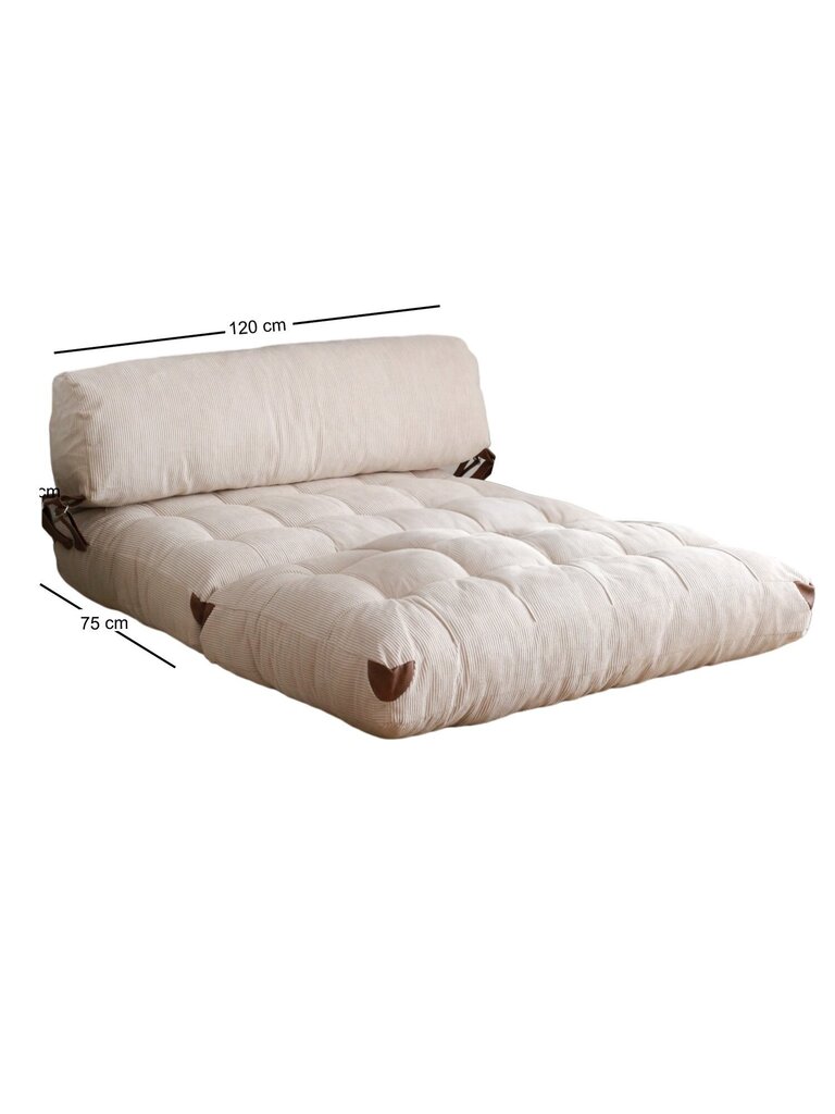 Sofa-lova Atelier Del Sofa Fold, balta kaina ir informacija | Sofos | pigu.lt