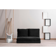 2 vietų sofa-lova Taida - Black цена и информация | Диваны | pigu.lt