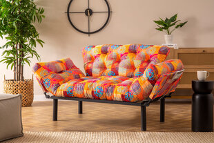 2 vietų sofa-lova Nitta - Patchwork цена и информация | Диваны | pigu.lt