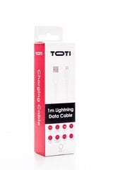 Seek Toti USB A to Lightning kaina ir informacija | Krovikliai telefonams | pigu.lt