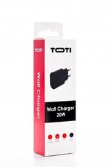 Seek Toti 20W Type-C PD цена и информация | Зарядные устройства для телефонов | pigu.lt