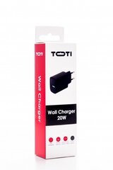 Seek Toti 20W Type-C + USB A цена и информация | Зарядные устройства для телефонов | pigu.lt