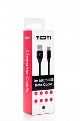 Seek Toti USB A to Micro USB цена и информация | Зарядные устройства для телефонов | pigu.lt