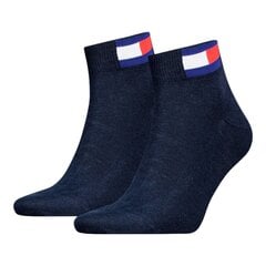Kojinės vyrams Tommy Hilfiger Jeans 84927, mėlynos цена и информация | Мужские носки | pigu.lt