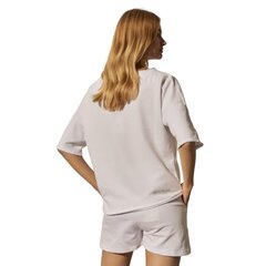 Marškinėliai moterims Mother Earth 85087, smėlio spalvos цена и информация | Женские футболки | pigu.lt