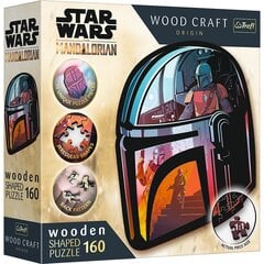 Medinė dėlionė Mandalorian Trefl Star Wars, 160 d. kaina ir informacija | Dėlionės (puzzle) | pigu.lt