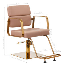 парикмахерское кресло gabbiano porto-bm цена и информация | Мебель для салонов красоты | pigu.lt