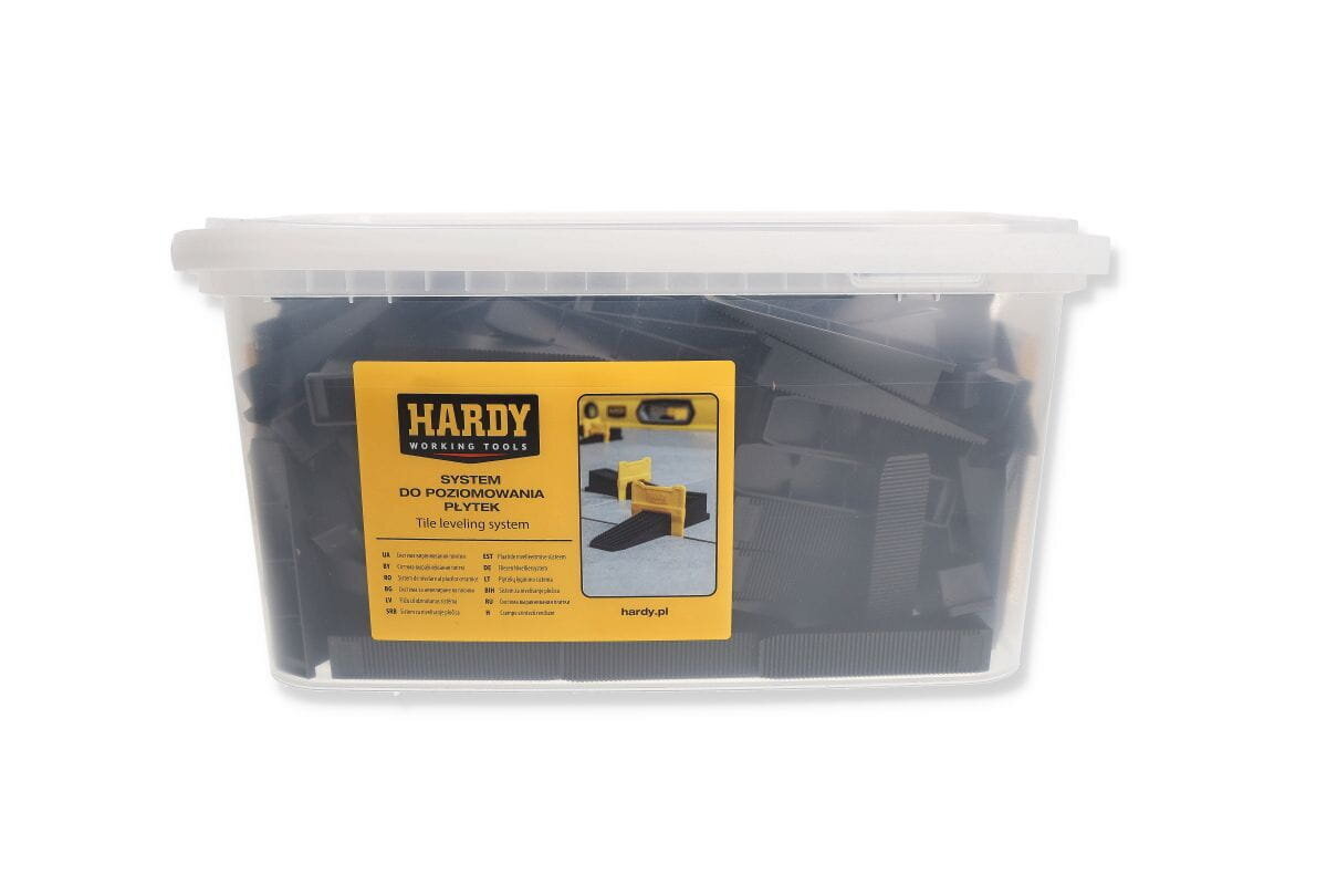 Pleištai išlyginimo sistemai Hardy 250 vnt. kaina ir informacija | Mechaniniai įrankiai | pigu.lt