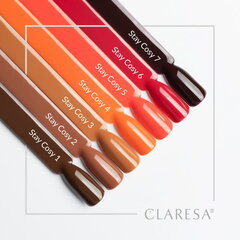 Hibridinis nagų lakas Claresa Color Soak Off Stay Cosy 6 raudona, 5 g kaina ir informacija | Nagų lakai, stiprintojai | pigu.lt