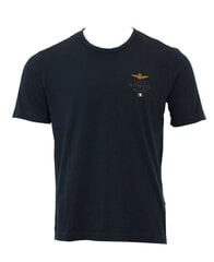 Marškinėliai vyrams Aeronautica Militare, mėlyni kaina ir informacija | Vyriški marškinėliai | pigu.lt