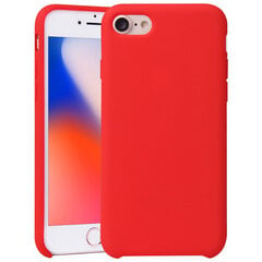 Твердый силиконовый чехол (TPU) „Shell“ - красный (iPhone 7 / 8 / SE 2020 / SE 2022) цена и информация | Чехлы для телефонов | pigu.lt