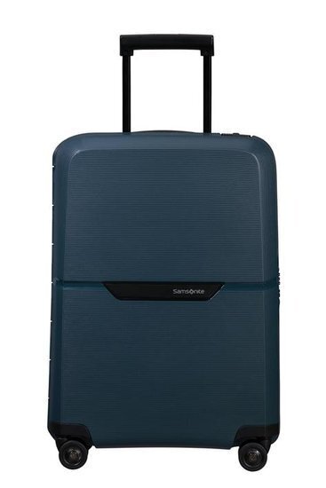 Rankinis lagaminas Samsonite Magnum Eco, S, 55 cm, mėlynas kaina ir informacija | Lagaminai, kelioniniai krepšiai | pigu.lt