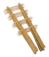 Бамбуковая лестница 35 см x 10 шт. цена и информация | Подставки для цветов, держатели для вазонов | pigu.lt
