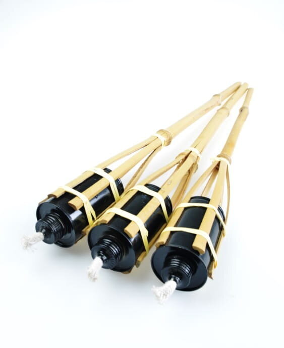 Bambuko degiklis Dixiestore 60 cm, 10 vnt. kaina ir informacija | Kitas turistinis inventorius | pigu.lt
