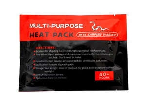 Подогреватель пакетов, HEAT PACK 40 H x 100 шт. цена и информация | Средства по уходу за животными | pigu.lt