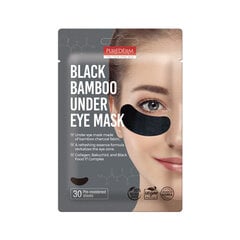 Paakių kaukė Purederm Black Bamboo, 30 vnt. kaina ir informacija | Veido kaukės, paakių kaukės | pigu.lt