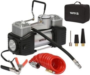 Yato YT-73462 12V autokompresorius kaina ir informacija | Kompresoriai | pigu.lt