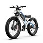 Elektrinis dviratis Duotts N26 26", baltas/mėlynas kaina ir informacija | Elektriniai dviračiai | pigu.lt