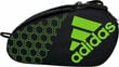 Padelio raketės dėklas Adidas Control Turbo, juodas/žalias kaina ir informacija | Padelis | pigu.lt