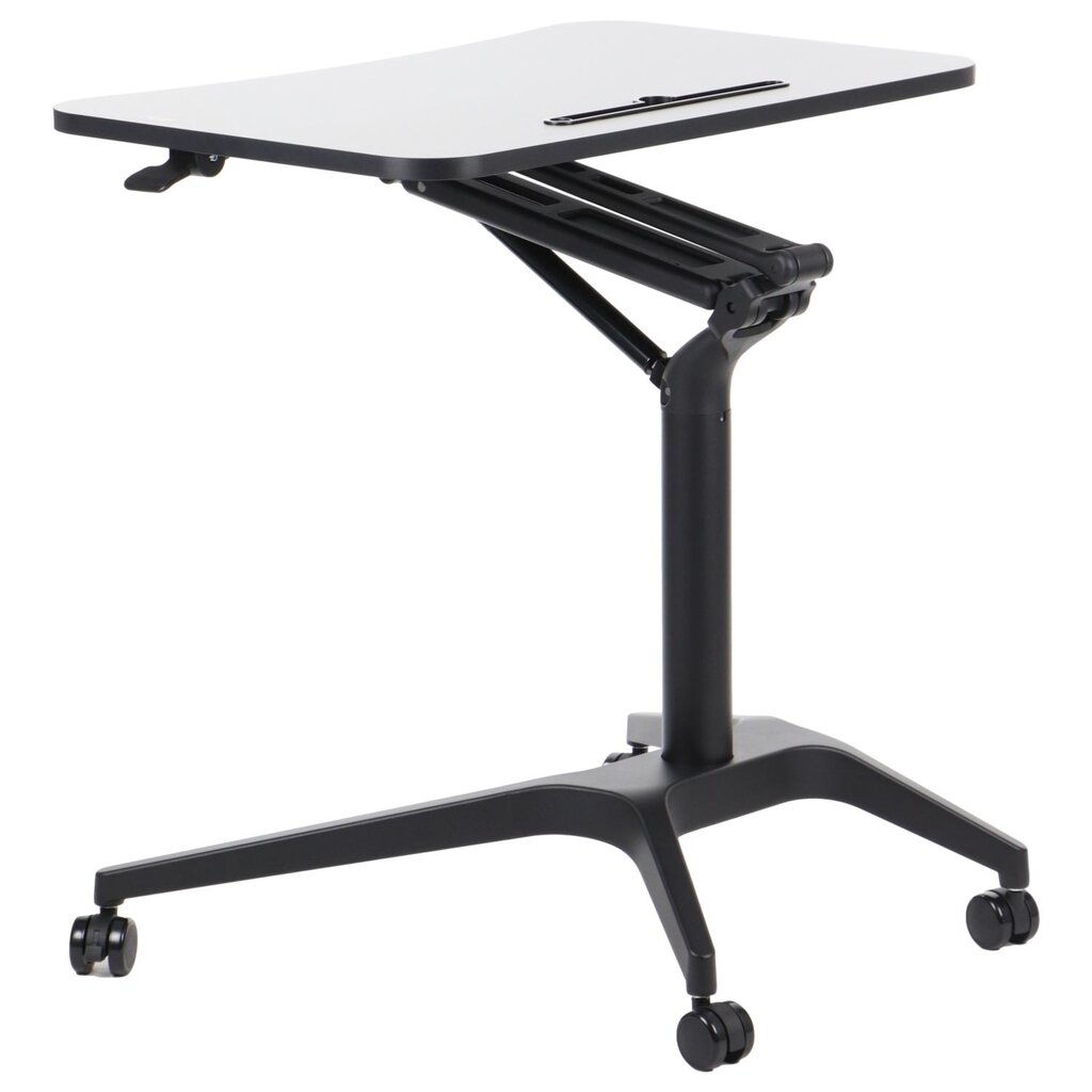 Mobilus staliukas Stema A10/BK/BK, 72x71 cm, juodas kaina ir informacija | Kompiuteriniai, rašomieji stalai | pigu.lt