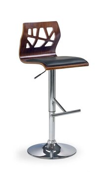 Товар с повреждением. Барный стул Halmar H 34, черный/коричневый цена и информация | Товары с повреждениями | pigu.lt