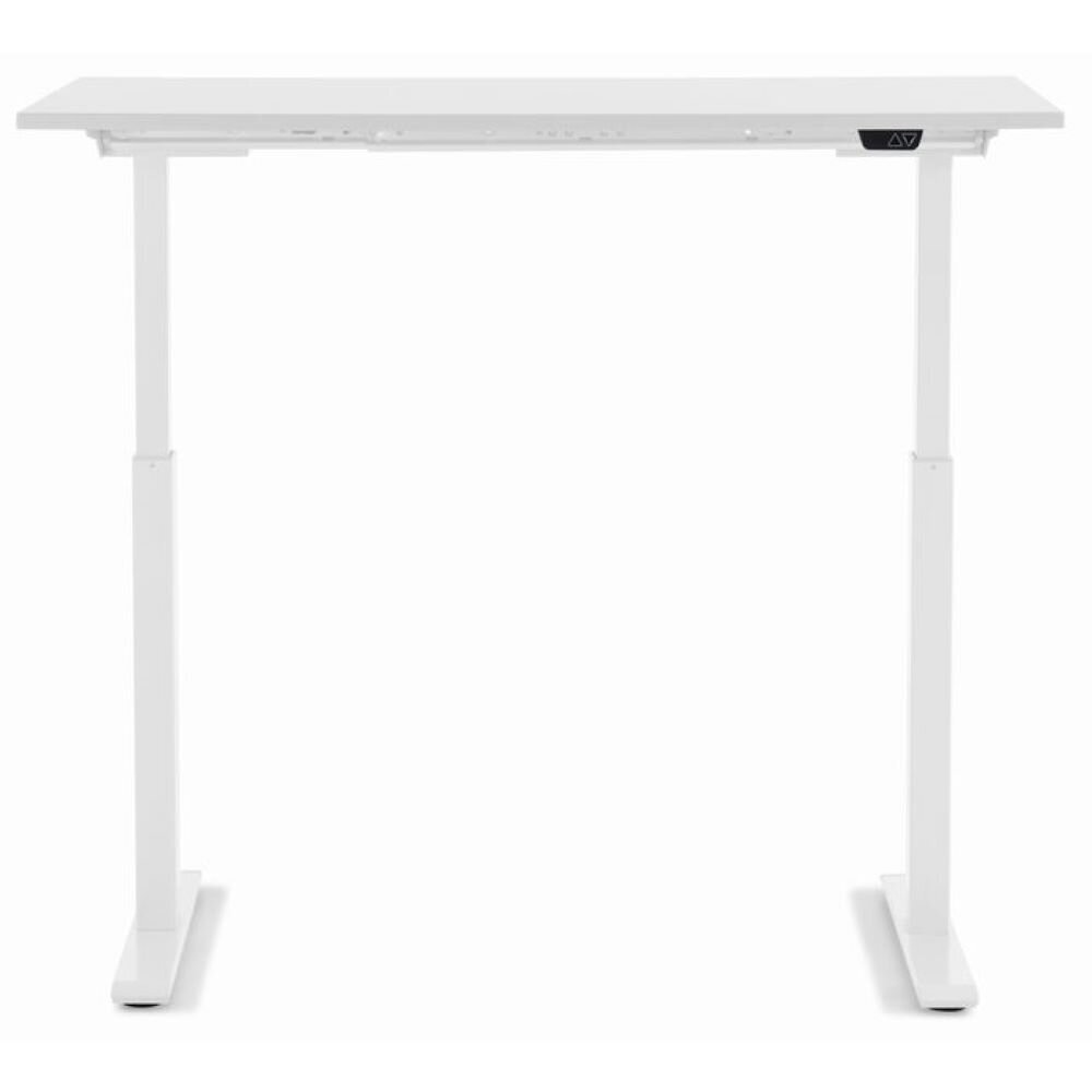 Reguliuojamo aukščio stalas ErgoLab, 1M, 70x120 cm, baltas kaina ir informacija | Kompiuteriniai, rašomieji stalai | pigu.lt