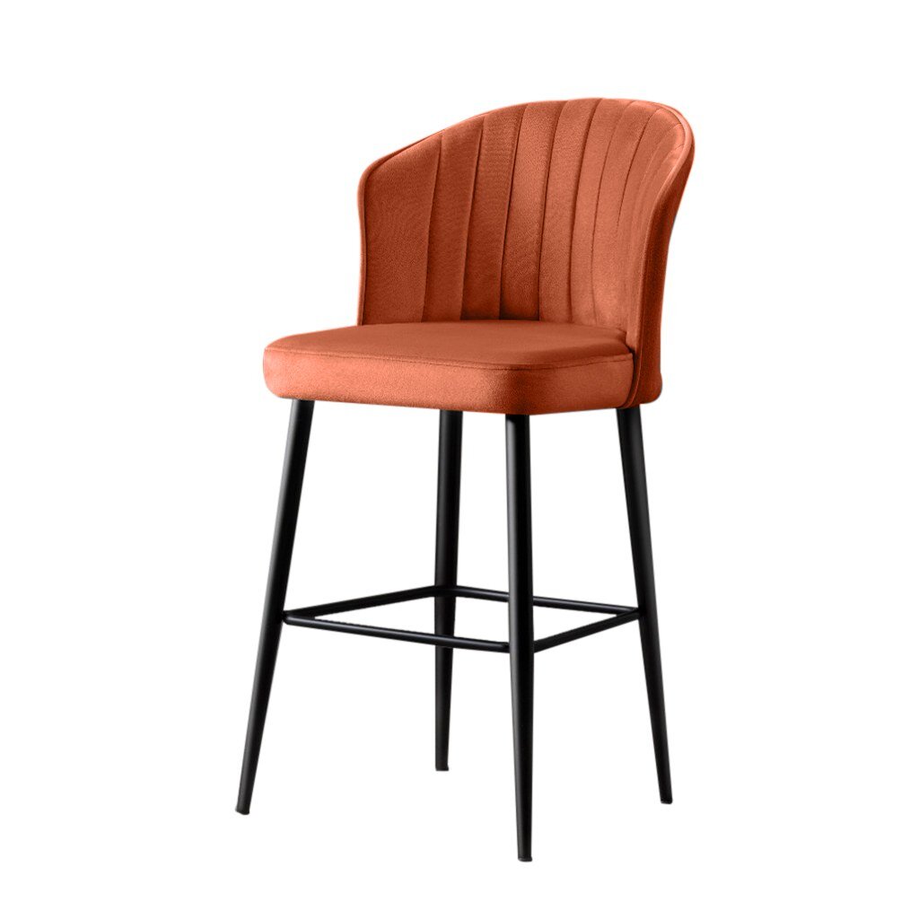 Baro kėdės rinkinys (4 vienetai) Rubi - Tile Red kaina ir informacija | Virtuvės ir valgomojo kėdės | pigu.lt