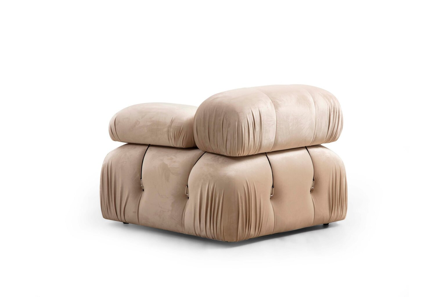 Kampinė sofa Asir Bubble Corner, smėlio spalvos цена и информация | Minkšti kampai | pigu.lt