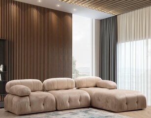 Kampinė sofa Asir Bubble Corner, smėlio spalvos kaina ir informacija | Minkšti kampai | pigu.lt