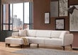 Kampinė sofa Asir Belissimo Left, balta kaina ir informacija | Sofos | pigu.lt